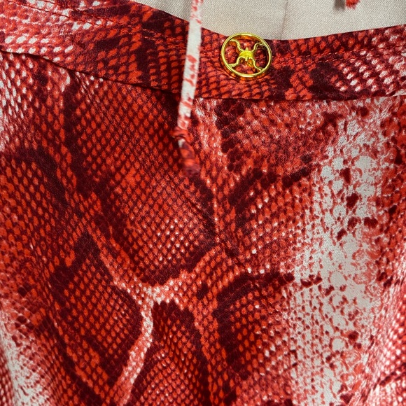 Vix Paul Ahermanny Python Print Mini Silk Dress - Picture 7 of 9